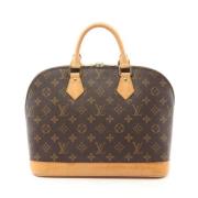 Louis Vuitton Vintage Pre-owned Canvas handvskor Brown, Dam