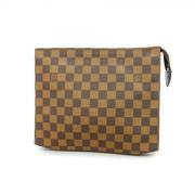 Louis Vuitton Vintage Pre-owned Canvas kuvertvskor Brown, Dam