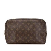 Louis Vuitton Vintage Pre-owned Canvas kuvertvskor Brown, Dam