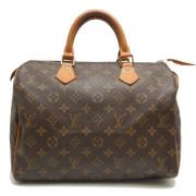 Louis Vuitton Vintage Pre-owned Canvas handvskor Brown, Dam