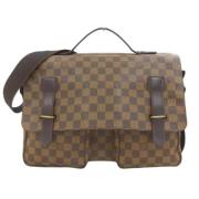 Louis Vuitton Vintage Pre-owned Canvas crossbodyvskor Brown, Herr