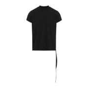 Rick Owens Svart T-shirt med stil Du01E3258 Black, Herr