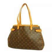 Louis Vuitton Vintage Pre-owned Canvas louis-vuitton-vskor Brown, Dam