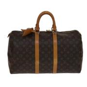 Louis Vuitton Vintage Pre-owned Canvas resvskor Brown, Dam