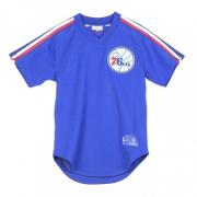 Mitchell & Ness Casacca nba T-shirt Blue, Herr