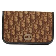 Dior Vintage Pre-owned Canvas dior-vskor Brown, Dam