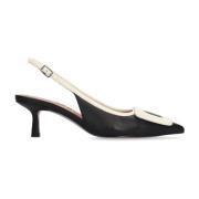 Bibi Lou Svarta platta skor Elegant stil Black, Dam