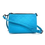 Louis Vuitton Vintage Pre-owned Laeder louis-vuitton-vskor Blue, Dam