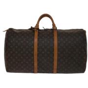 Louis Vuitton Vintage Pre-owned Canvas resvskor Brown, Dam