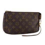 Louis Vuitton Vintage Pre-owned Canvas necessrer Brown, Dam