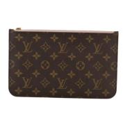 Louis Vuitton Vintage Pre-owned Canvas kuvertvskor Brown, Dam