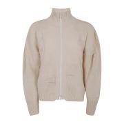 Issey Miyake Stilren Kone Jacka Beige, Dam