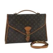 Louis Vuitton Vintage Pre-owned Canvas louis-vuitton-vskor Brown, Dam