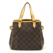 Louis Vuitton Vintage Pre-owned Canvas handvskor Brown, Dam