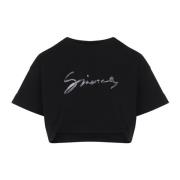 Givenchy Svart T-shirt för kvinnor Black, Dam