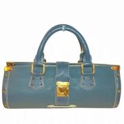 Louis Vuitton Vintage Pre-owned Laeder louis-vuitton-vskor Blue, Dam