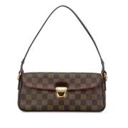 Louis Vuitton Vintage Pre-owned Canvas handvskor Brown, Dam