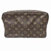 Louis Vuitton Vintage Pre-owned Canvas kuvertvskor Brown, Dam