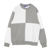 Usual Lättvikts Crewneck Sweatshirt Vit/Grå Gray, Herr