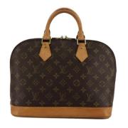 Louis Vuitton Vintage Pre-owned Canvas louis-vuitton-vskor Brown, Dam