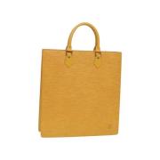 Louis Vuitton Vintage Pre-owned Laeder handvskor Yellow, Dam