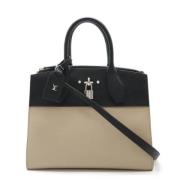 Louis Vuitton Vintage Pre-owned Laeder louis-vuitton-vskor Beige, Dam