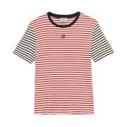 Ines De La Fressange Paris Paul bomull randig T-shirt Multicolor, Dam