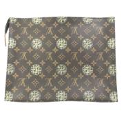 Louis Vuitton Vintage Pre-owned Bomull louis-vuitton-vskor Brown, Dam