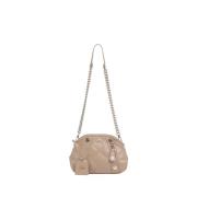 Liu Jo Multifärgad Chic Pochette med Dragkedja Beige, Dam