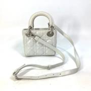 Dior Vintage Pre-owned Laeder dior-vskor White, Dam