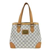 Louis Vuitton Vintage Pre-owned Canvas totevskor White, Dam