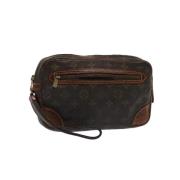 Louis Vuitton Vintage Pre-owned Canvas louis-vuitton-vskor Brown, Dam