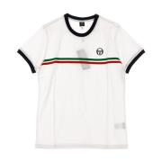 Sergio Tacchini Supermac 3 Vit/grön/vintage Röd herr t-shirt White, He...