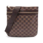 Louis Vuitton Vintage Pre-owned Canvas louis-vuitton-vskor Brown, Dam