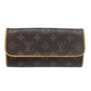 Louis Vuitton Vintage Pre-owned Canvas louis-vuitton-vskor Brown, Dam