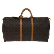 Louis Vuitton Vintage Pre-owned Canvas resvskor Brown, Dam