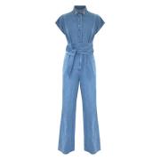 Kocca Stiliga Jumpsuits för Kvinnor Blue, Dam