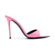 Giuseppe Zanotti Rosa Patent Högklackade Mulor Sandaler Pink, Dam