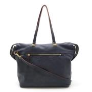 Louis Vuitton Vintage Pre-owned Laeder louis-vuitton-vskor Blue, Dam