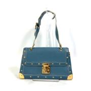 Louis Vuitton Vintage Pre-owned Laeder louis-vuitton-vskor Blue, Dam