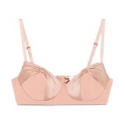 Elisabetta Franchi Nude Top med Stiligt Design Pink, Dam