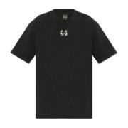 44 Label Group T-shirt med logotyp Black, Herr