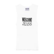 Moschino Vit Topp för Kvinnor White, Dam