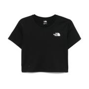 The North Face Svarta T-shirts och Polos Black, Dam