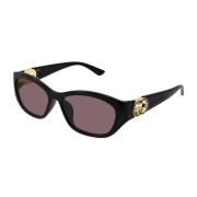 Gucci Stiliga solglasögon Gg1826Sk Black, Unisex