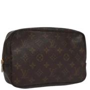 Louis Vuitton Vintage Pre-owned Canvas kuvertvskor Brown, Dam