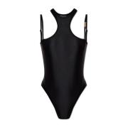 Versace Jeans Couture Off-shoulder bodysuit Black, Dam