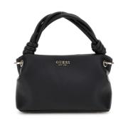 Guess Liten Svart Damväska med Justerbar Rem Black, Dam