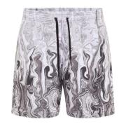 Carlo Colucci Sportiga Badshorts - Fusion Eiberger Multicolor, Herr