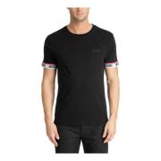 Moschino Enfärgad Logotyp T-shirt Black, Herr